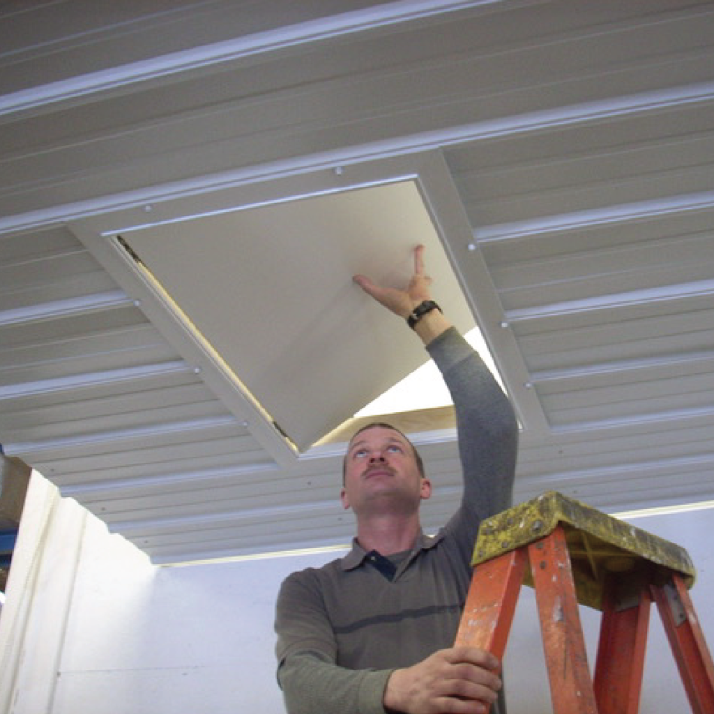 Specialty Post Frame Door CAD AJ Manufacturing