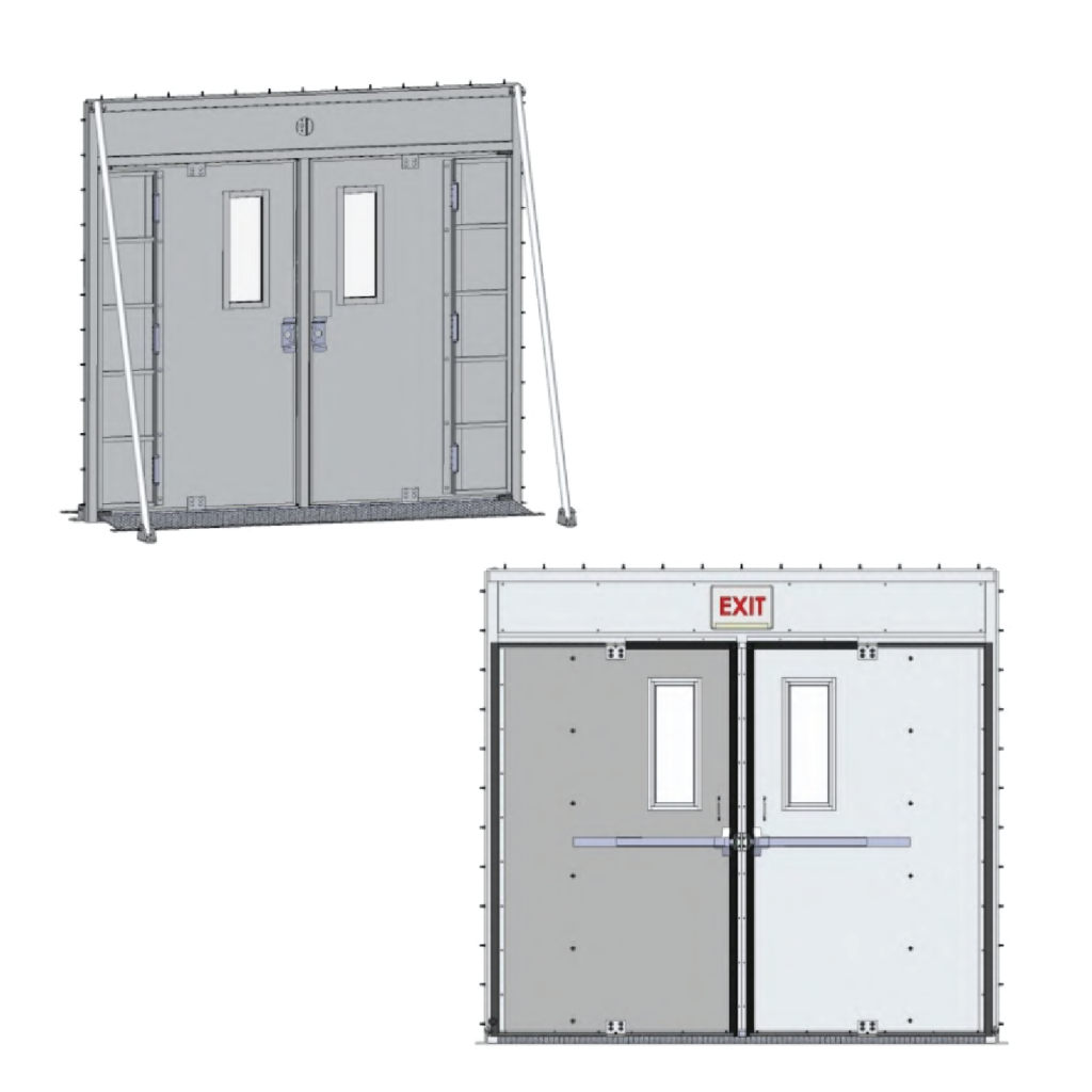 Air Supported Structure Doors – Double Emergency Exit: DEE – AJ ...